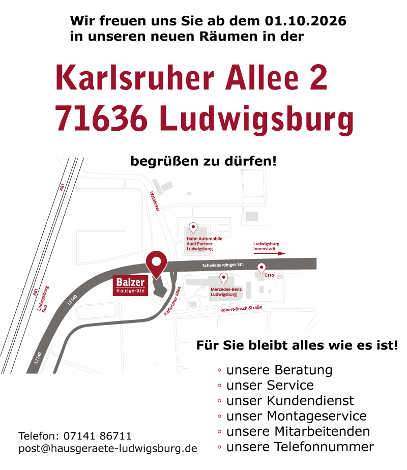 Wir ziehen um